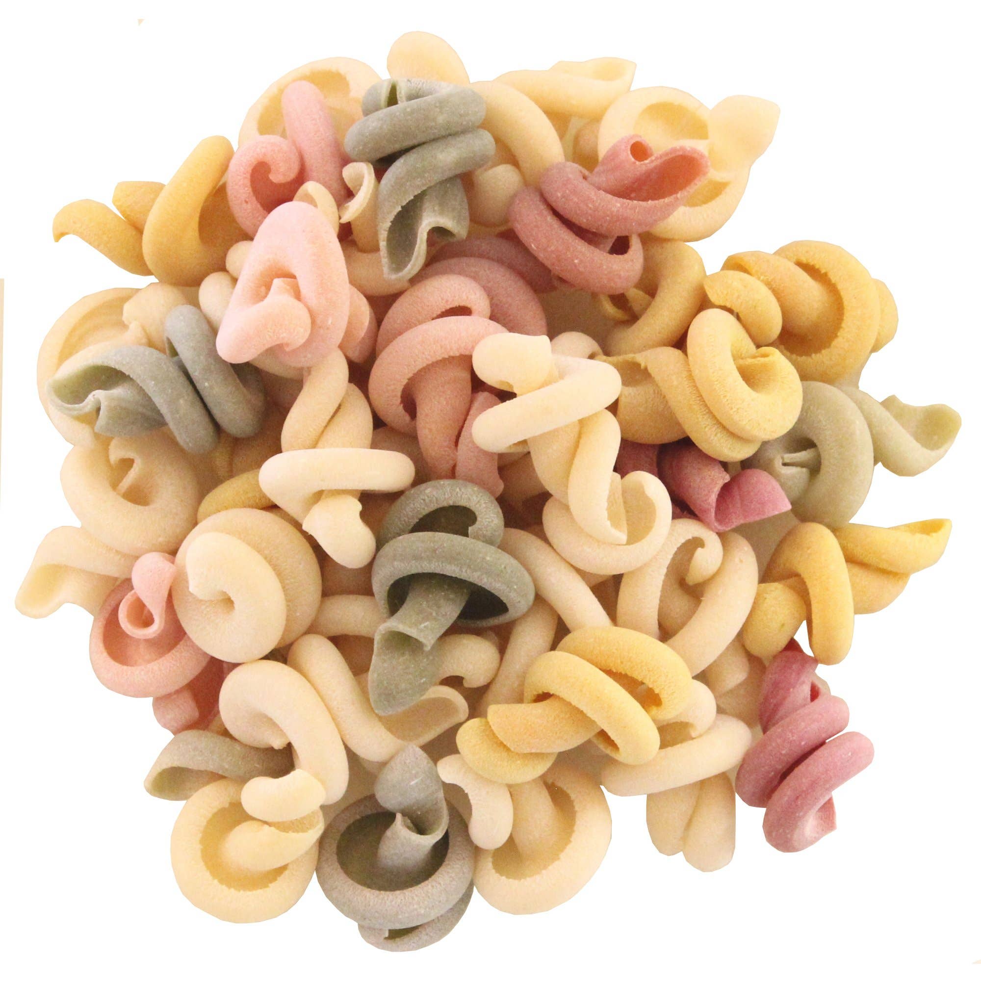 M5 Corporation - Wholesale Pasta - Organic Little Spinning Tops Colored Pasta - 17.6oz (500gm)1