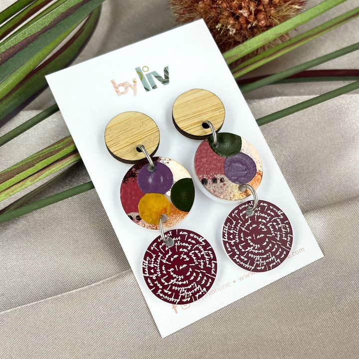 Ocean Dip - Orecchini Affirmation per la vendita all'ingrosso da parte di By Liv