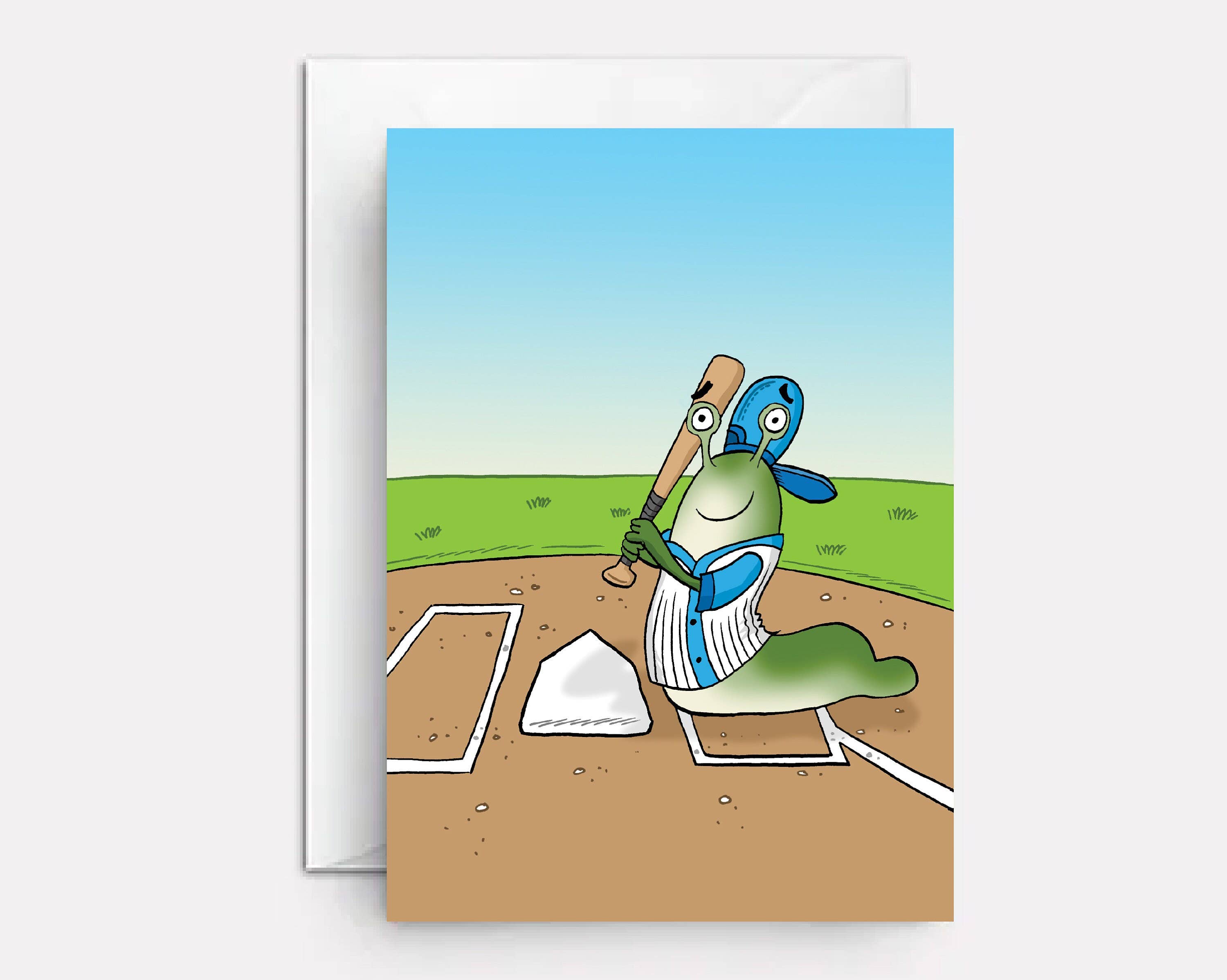 Paper Bound Greetings - Wholesale Birthday Card - Personalized Boys' Baseball Birthday Cards - Slugger0