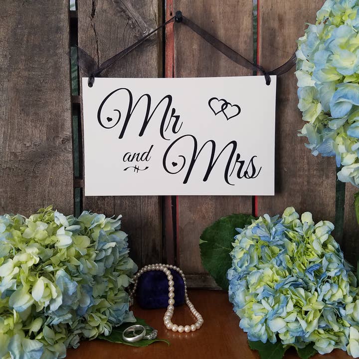 Wish Upon A Sign - Wholesale Sign - Mr and Mrs1