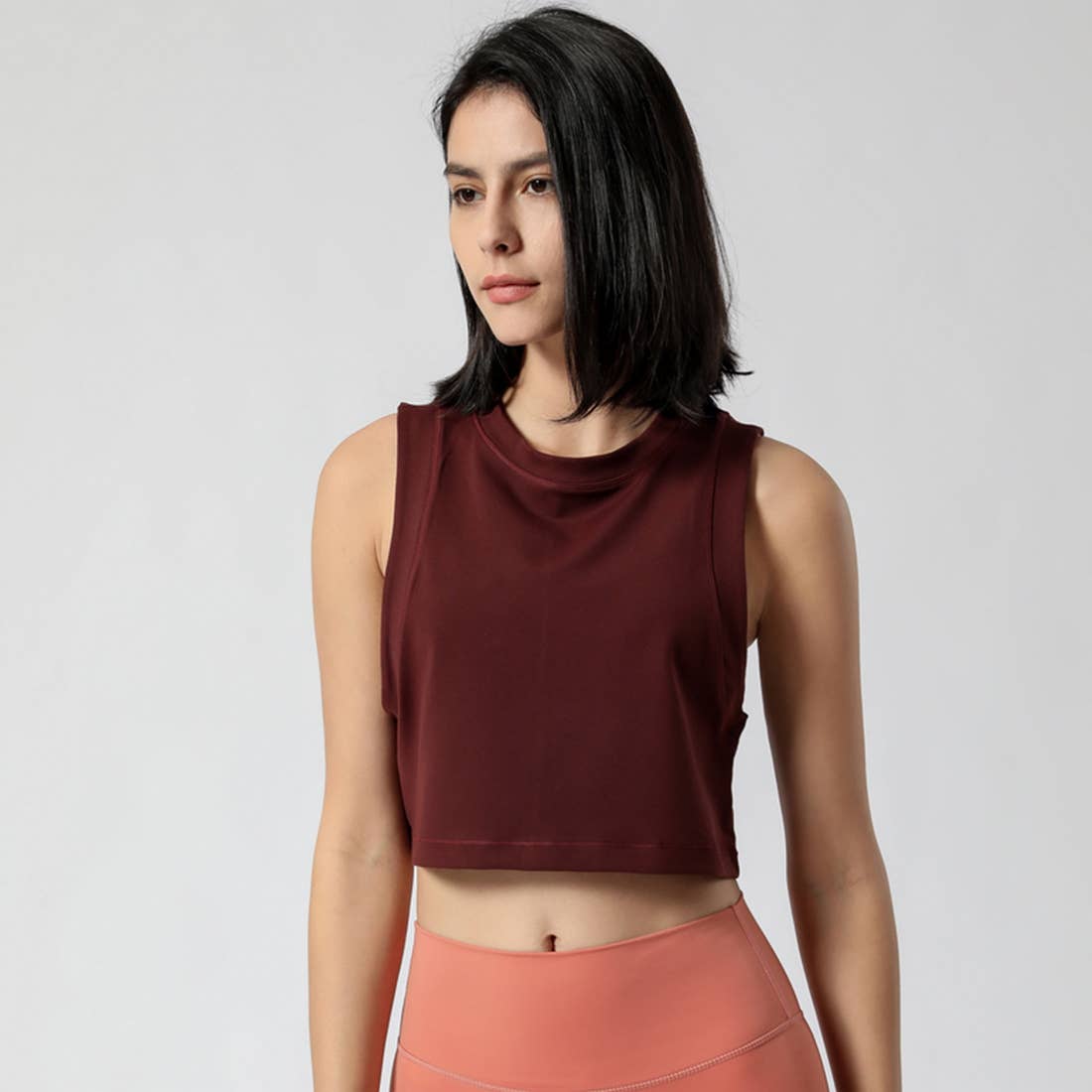 Sodalemon - Wholesale Athletic Top - Women's - Women Fitness Yoga Loose Elastic Sport Tank Top9