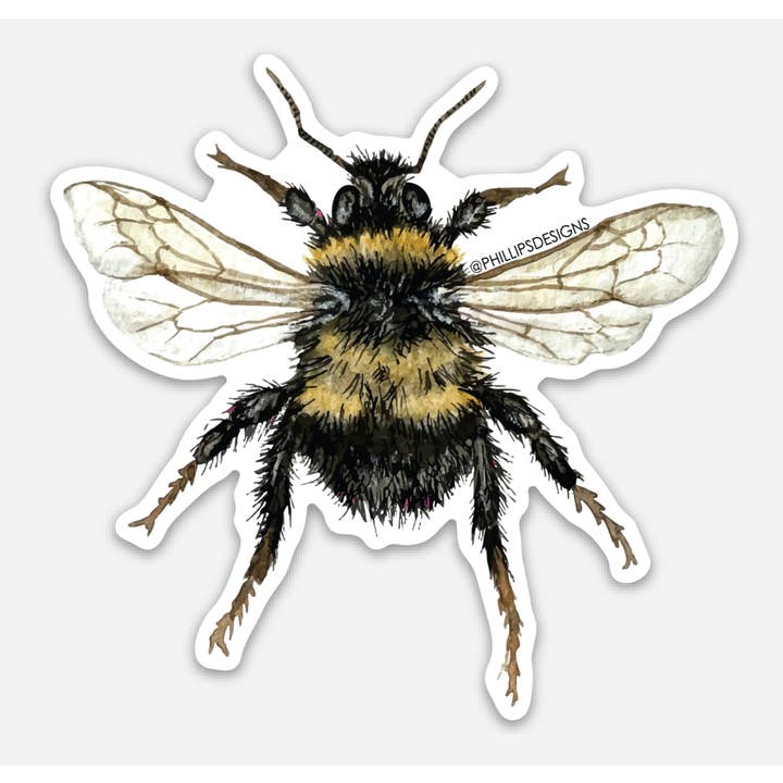 Bee Stickers for wholesale by Phillips Designs