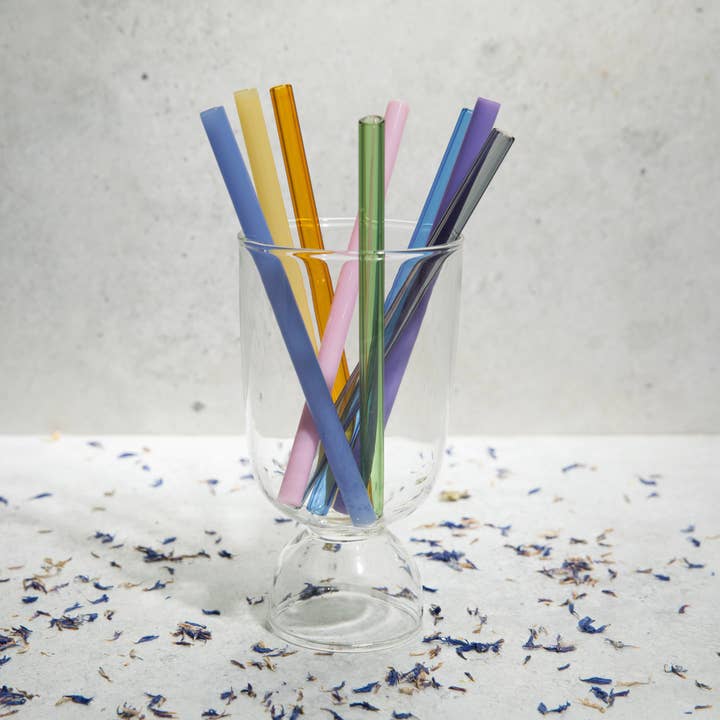 kessellate - Wholesale Drinking Straw - 6in Glass Straws