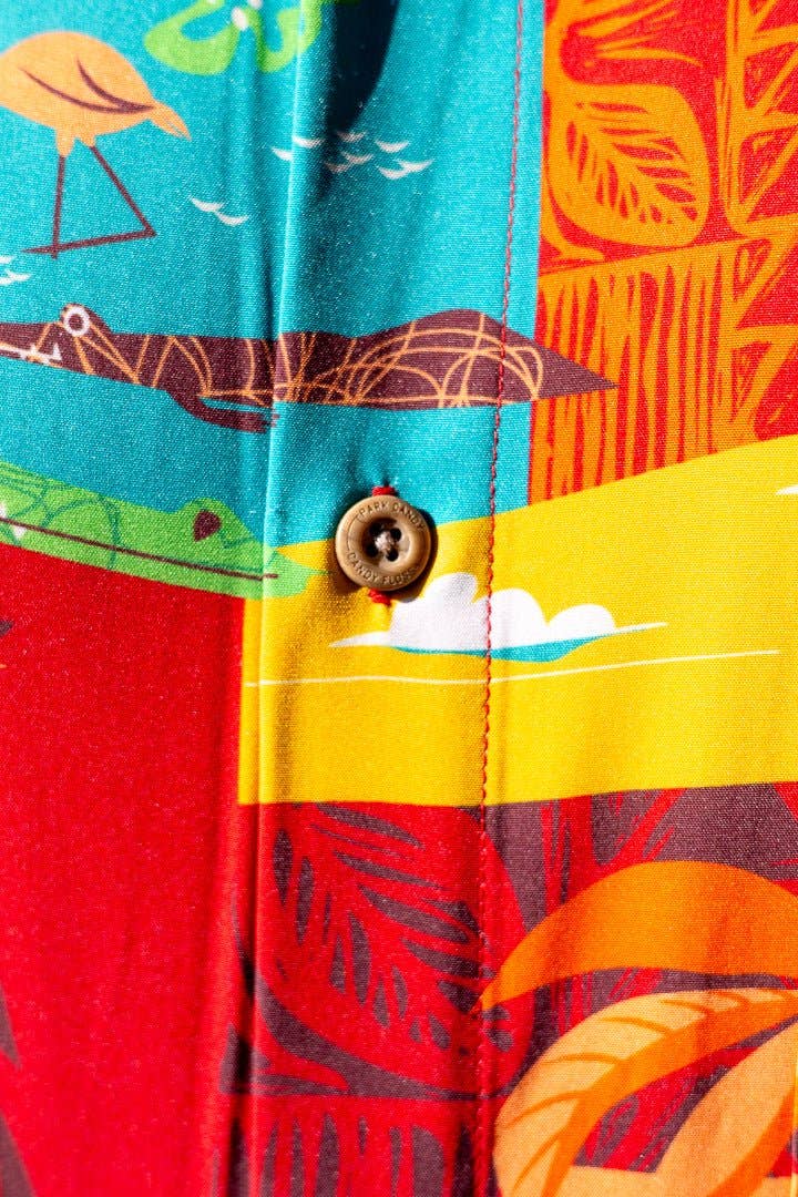 Park Candy - Wholesale Button Down Shirt - Unisex - Tiki-a-Go-Go Aloha Shirt4