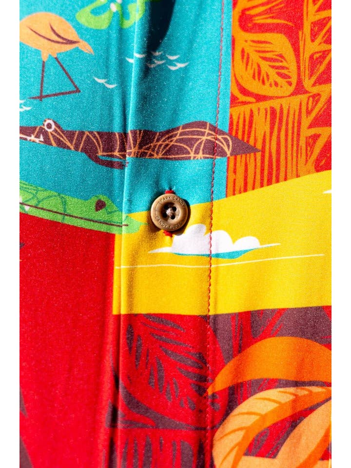 Park Candy - Wholesale Button Down Shirt - Unisex - Tiki-a-Go-Go Aloha Shirt4