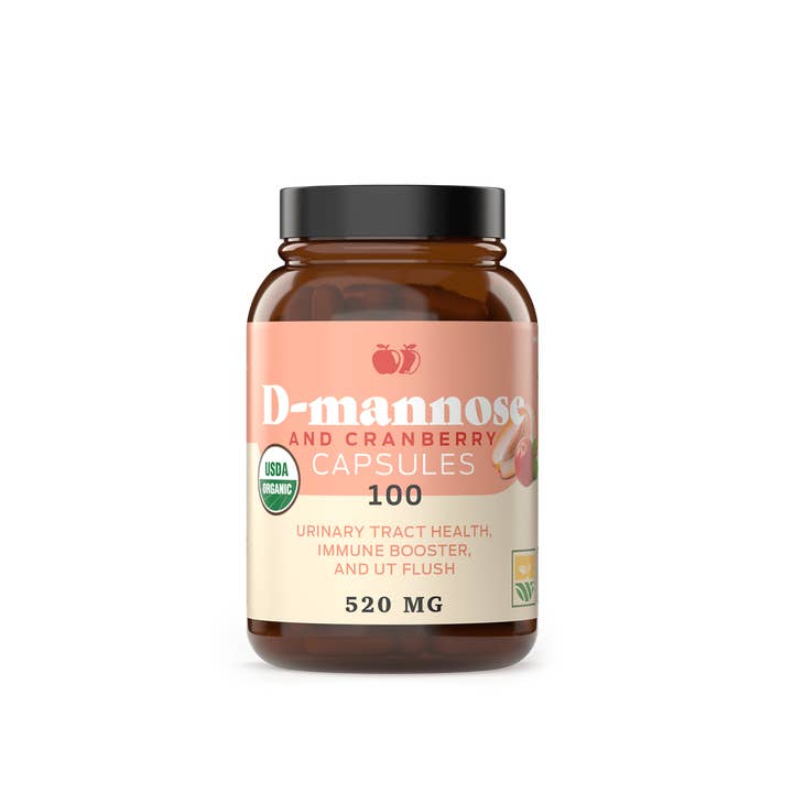 Complete Natural Products - Wholesale Oral Supplement/Vitamin - Organic D-Mannose & Cranberry Capsules