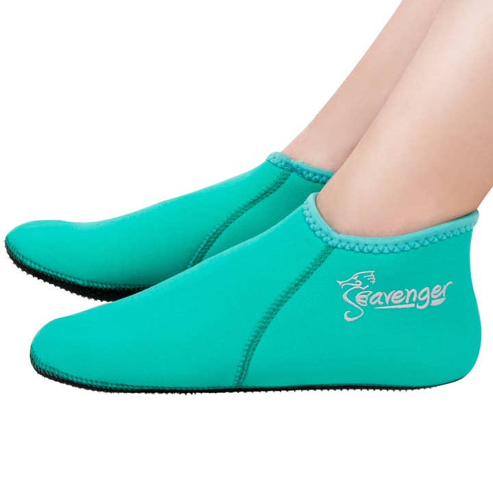 Zephyr 3mm Neoprene Socks - Teal for wholesale by Seavenger