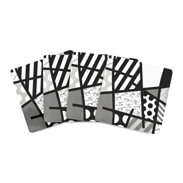 BRITTO® COASTERS - BLACK LANDSCAPE for wholesale by BRITTO®