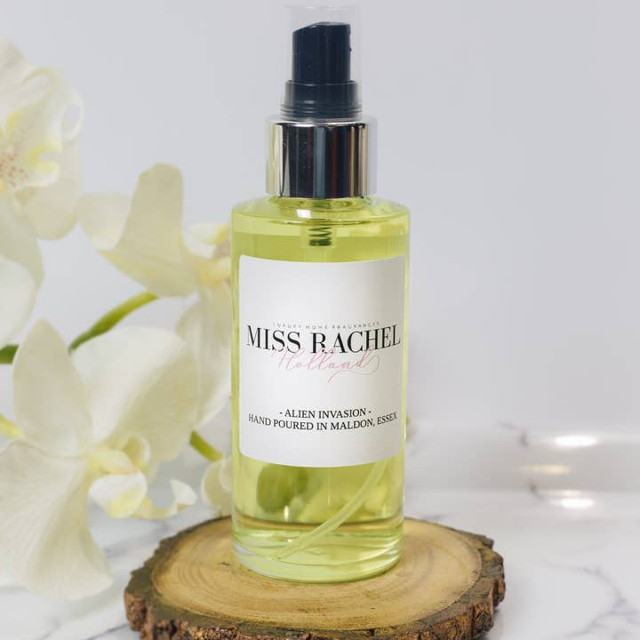 Black Plum & Rhubarb Luxury Room Spray for wholesale by Miss Rachel Holland