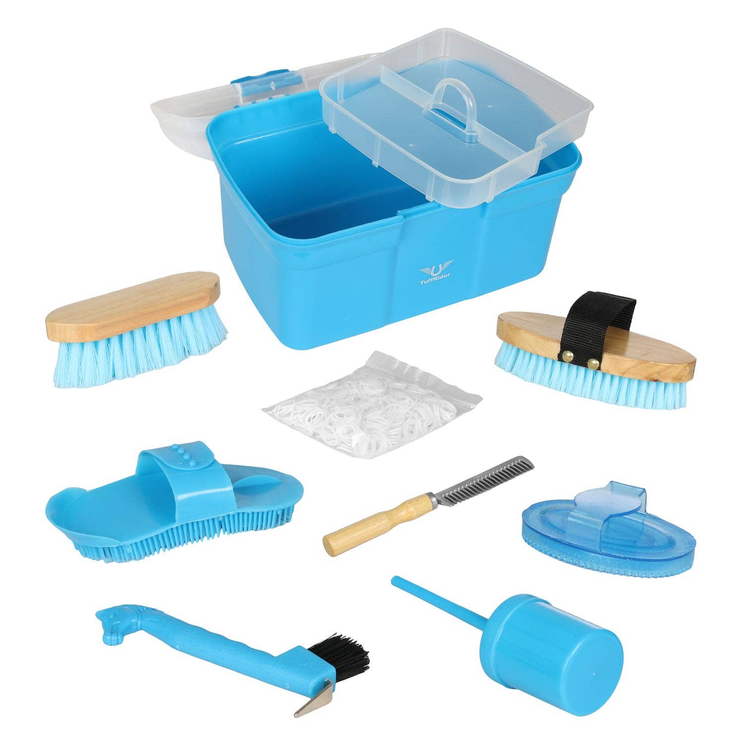 JPC Equestrian - Wholesale Horse Conditioner/Grooming Aid - TuffRider Ultimate Groom Box Kit 8 pieces4