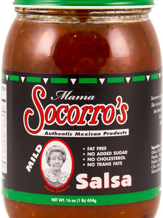 Mama Socorro's Mild Salsa 12 Pack for wholesale by Mama Socorro's