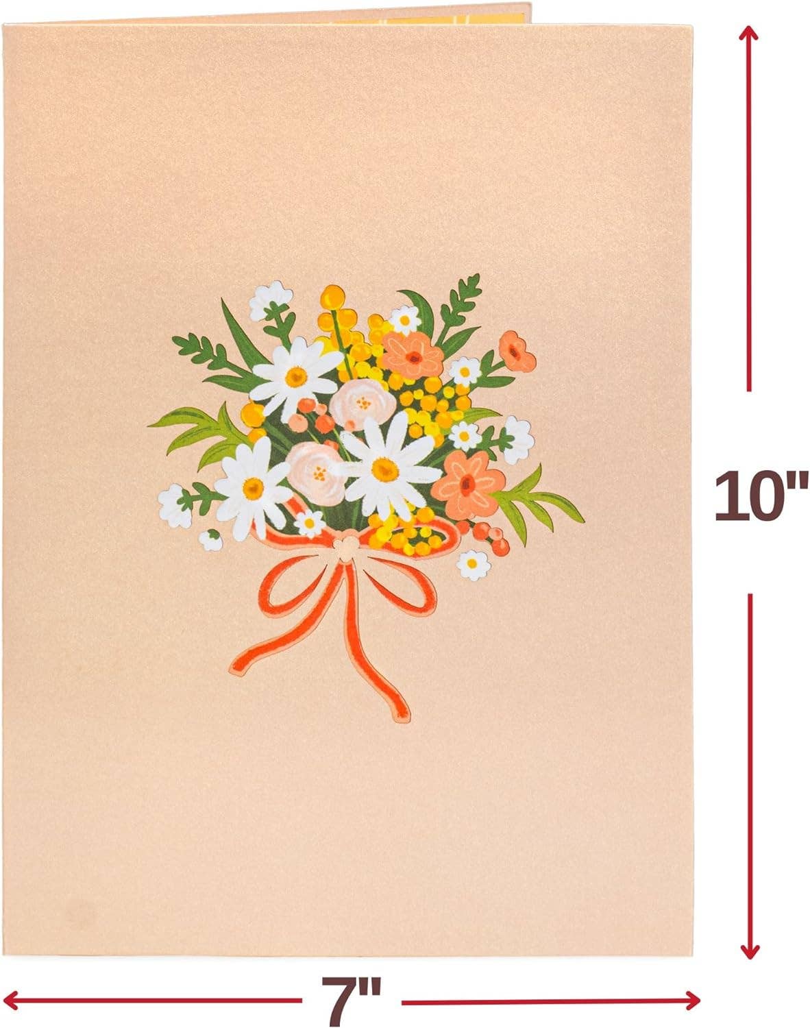 Paper Love - Wholesale Everyday Greeting Card - Daisy Delight Oversized Pop Up Card with Keepsake7