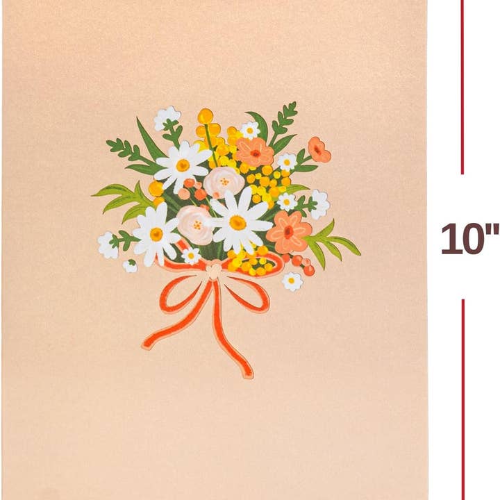 Paper Love - Wholesale Everyday greeting card - Daisy Delight Oversized Pop Up Card with Keepsake7