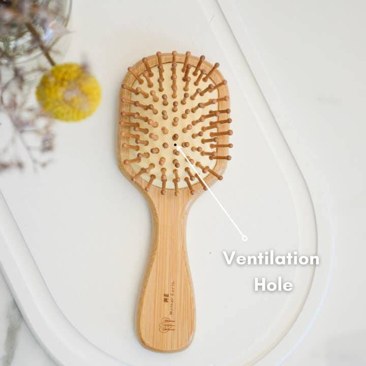 Me Mother Earth - Wholesale Hair Brush/Comb - Bamboo Travel Hairbrush6