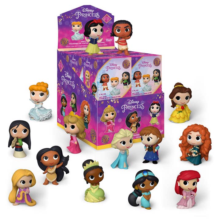 Toysmith - Wholesale Figurine Toy - Kids - Funko Mystery Minis: Disney Ultimate Princess