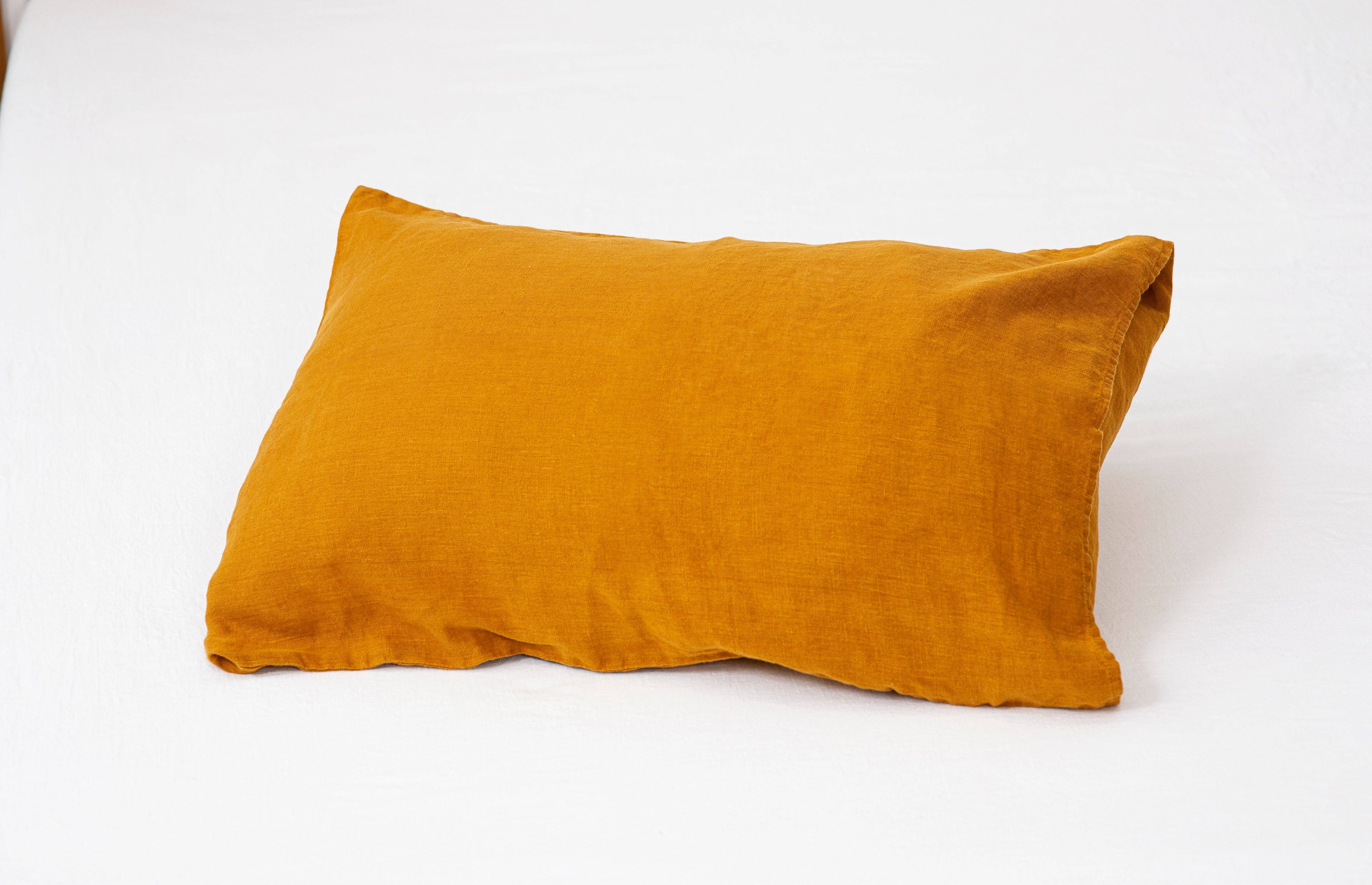 LinenQ – wholesale Bedding pillowcase/sham – Linen pillow case Standard size (1pc) 20x26 Inches14