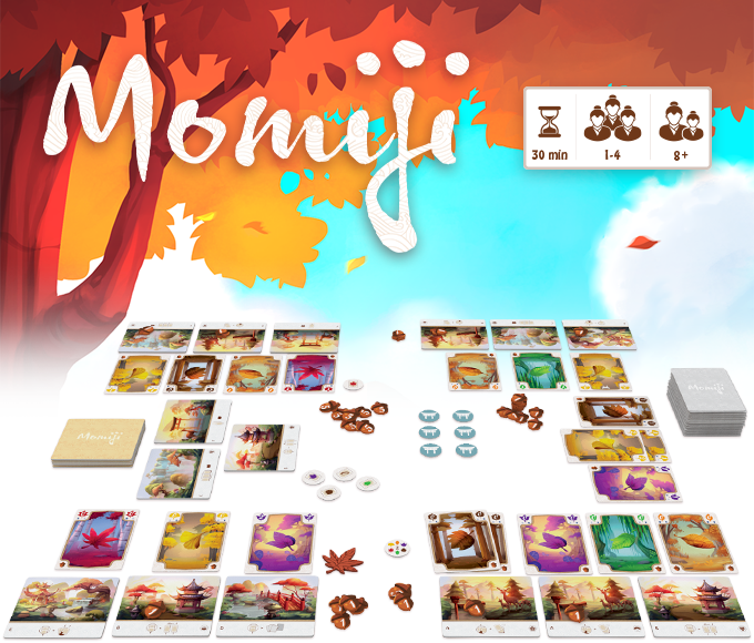 Japanime Games - Wholesale Board Game - Momiji - Boardgame7