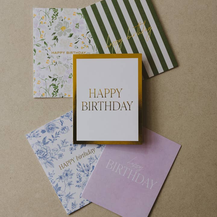 Sweet Water Decor - Wholesale Birthday Card - Assorted Happy Birthday Boxed Card Set - Greeting Cards9