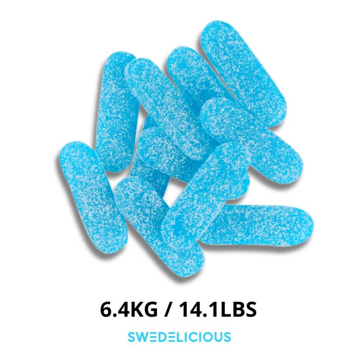 Swedelicious - Swedish Candy - Wholesale Gummy - Matthijs Blue Sour Tongues - Swedish Candy - Pick And Mix2