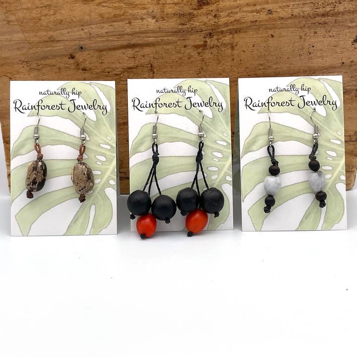Women of the Cloud Forest - Wholesale Dangle Earrings - Everyday Rainforest Earrings2