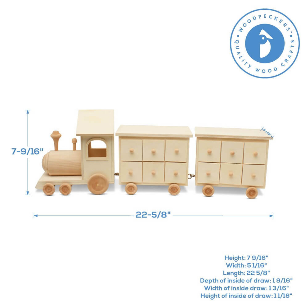 Woodpeckers Crafts - Wholesale Advent Calendar - Unfinished wooden Advent Calendar21