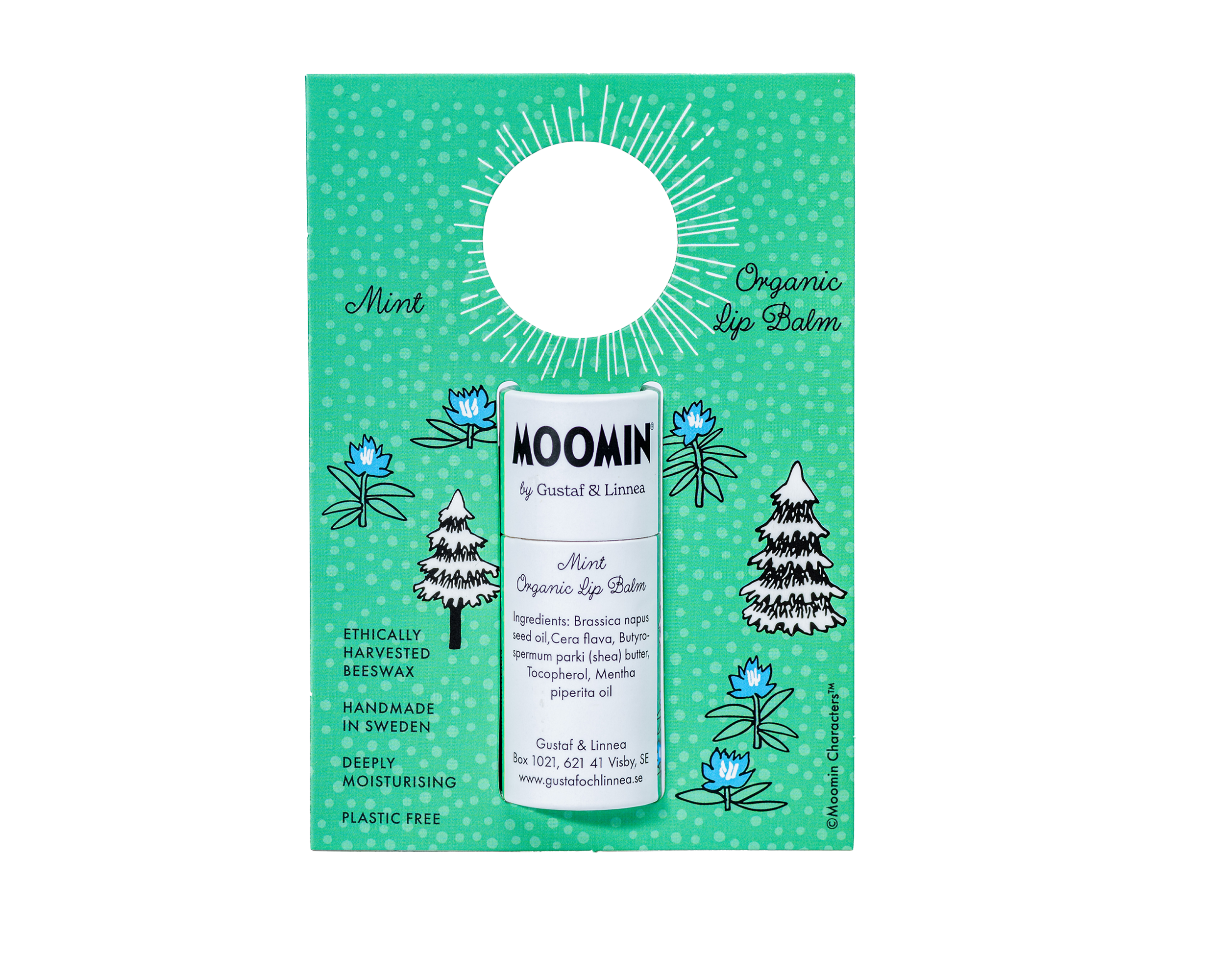 Gustaf och Linnea - Wholesale Lip Balm - Moomin by G&L - Beeswax lip balm with mint flavor3