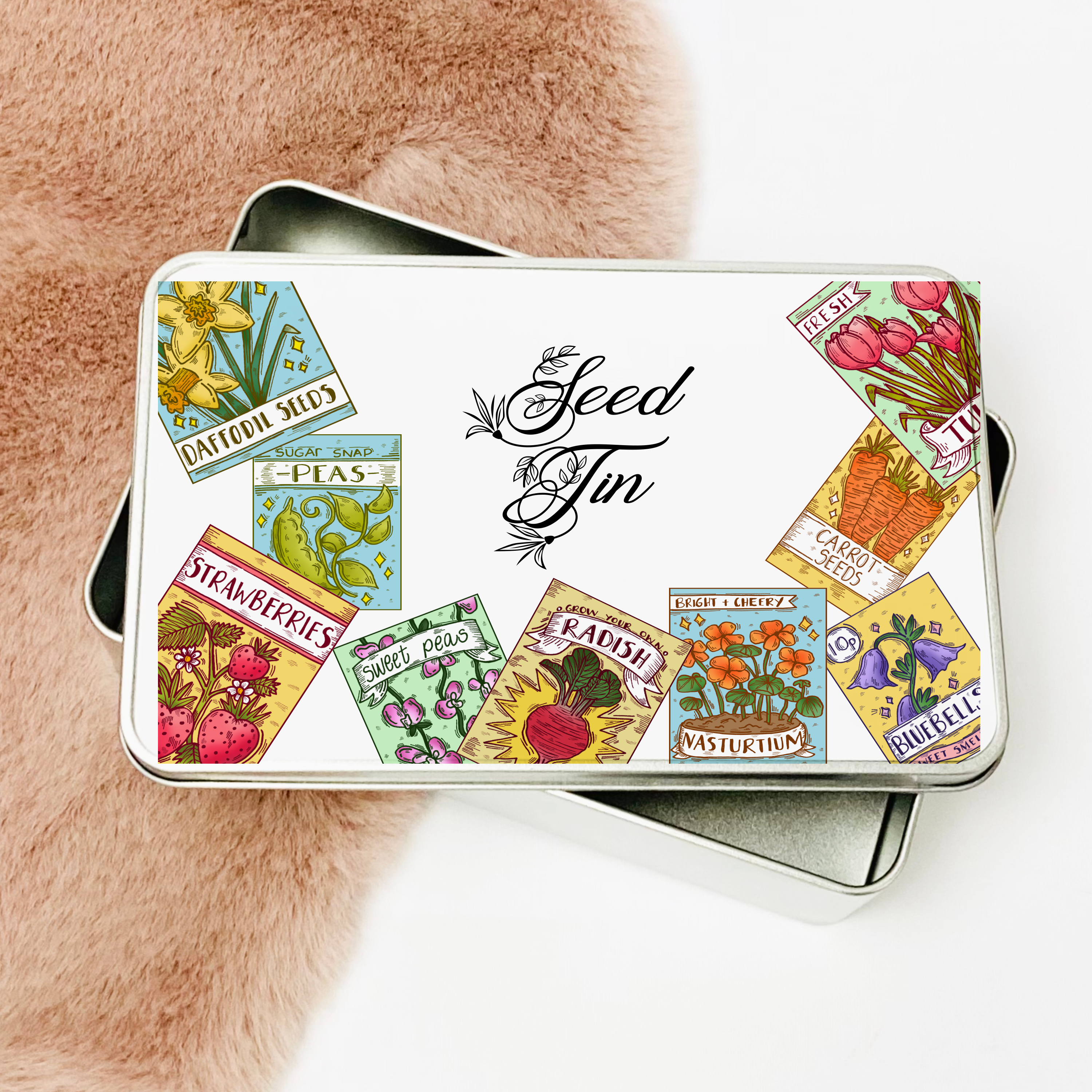 Bluesky's Creation – wholesale Plant seeds – Seed Gift Tin0