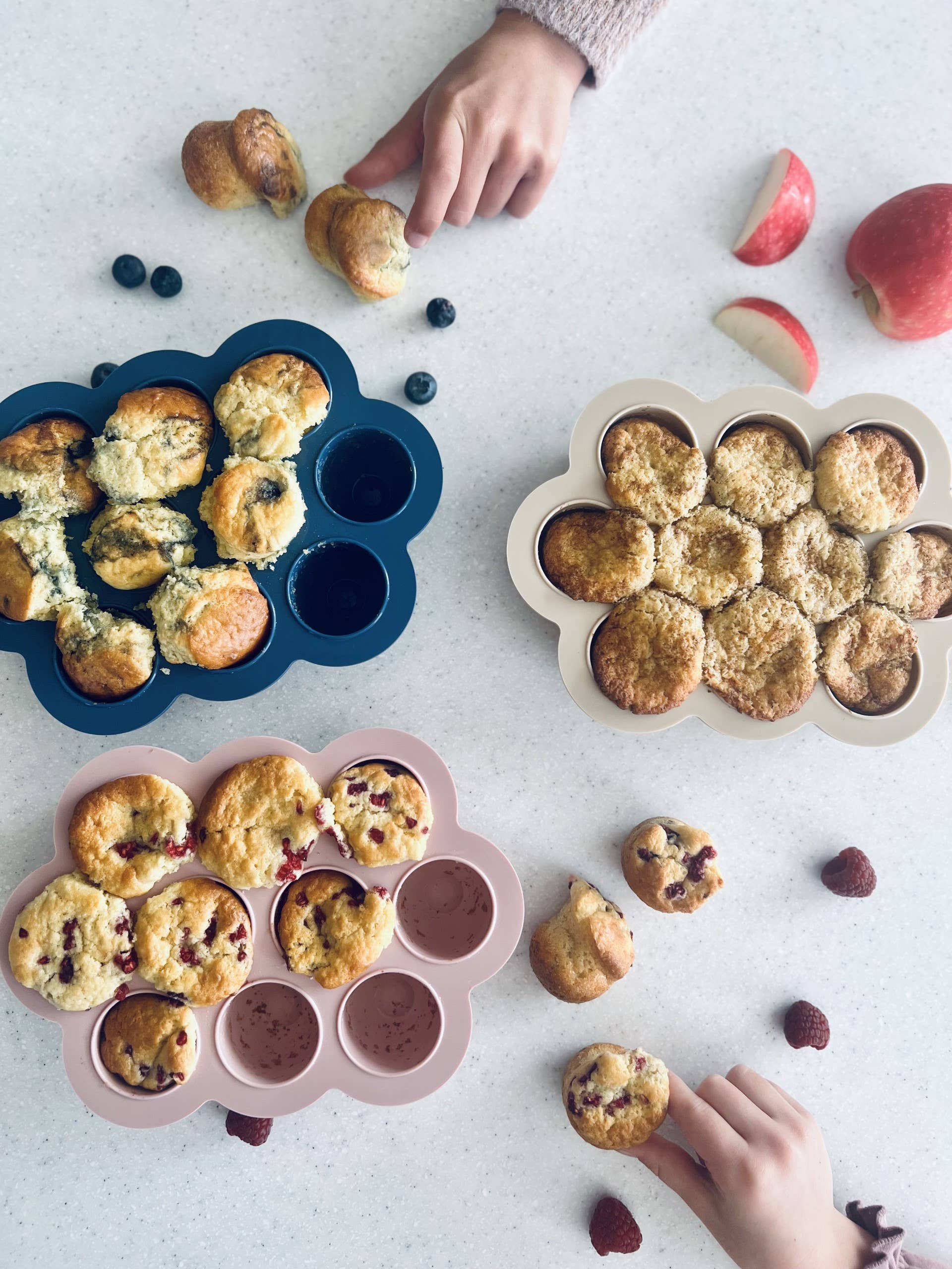 Cuddle Bug & Co – wholesale Food storage container – Mini & Me Bake & Freeze Pods Blueberry3