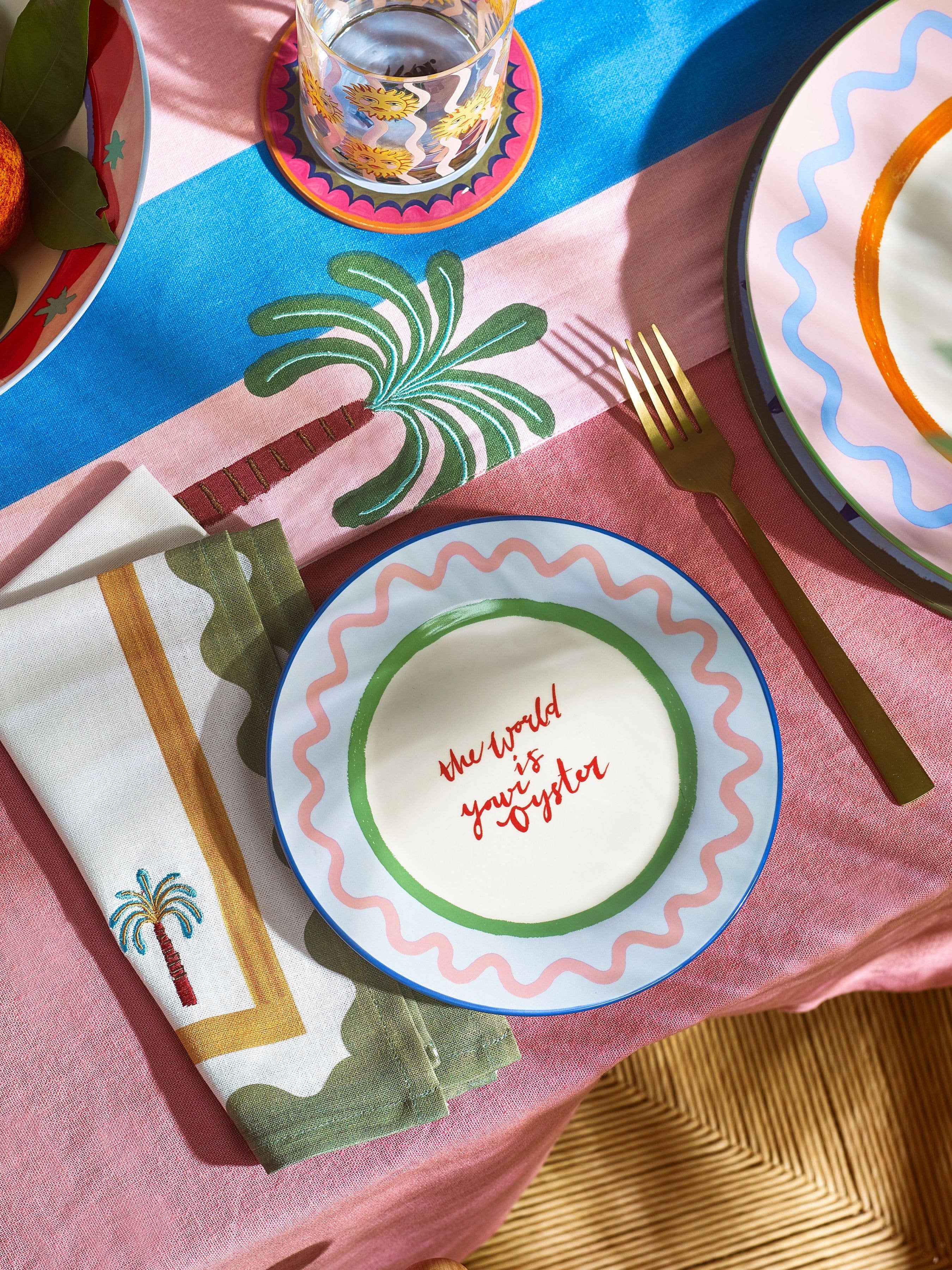 Pure Table Top Ltd - Vente Assiette à salade - Assiette d'accompagnement Eleanor Bowmer Oyster0