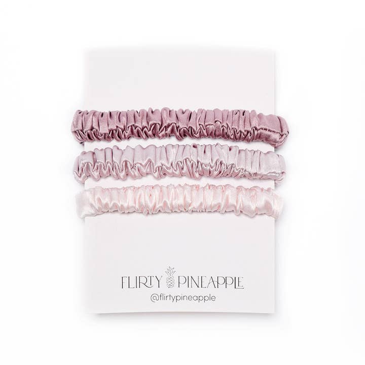 Flirty Pineapple - Wholesale Hair Tie - Silk Hair Ties2