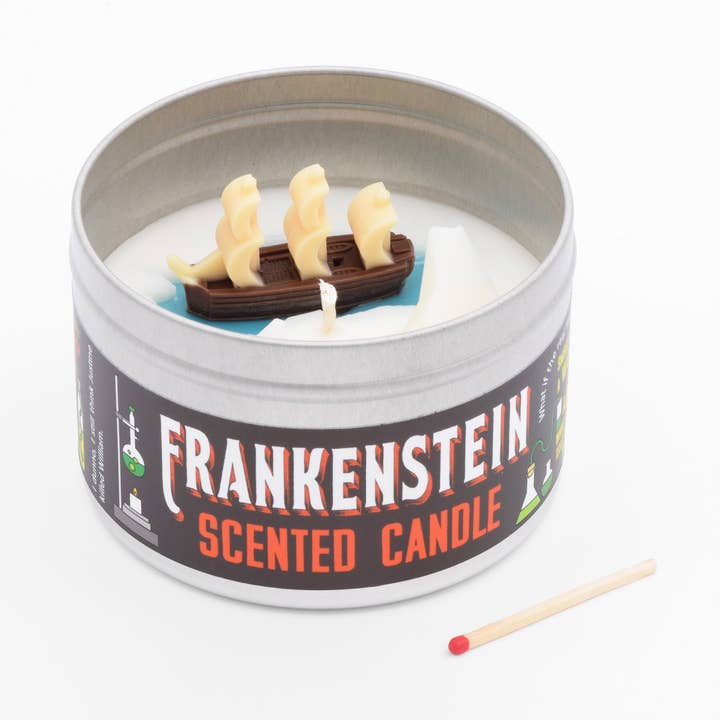 Frankenstein Scented Candle for wholesale by JD and Kate Industries
