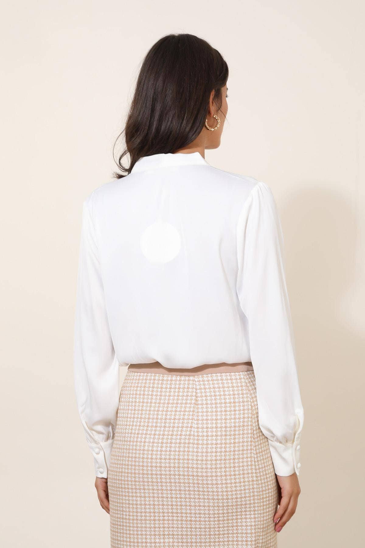 LULUMARY - Vendita all'ingrosso Camicetta - Donna - Blusa satinata H67221