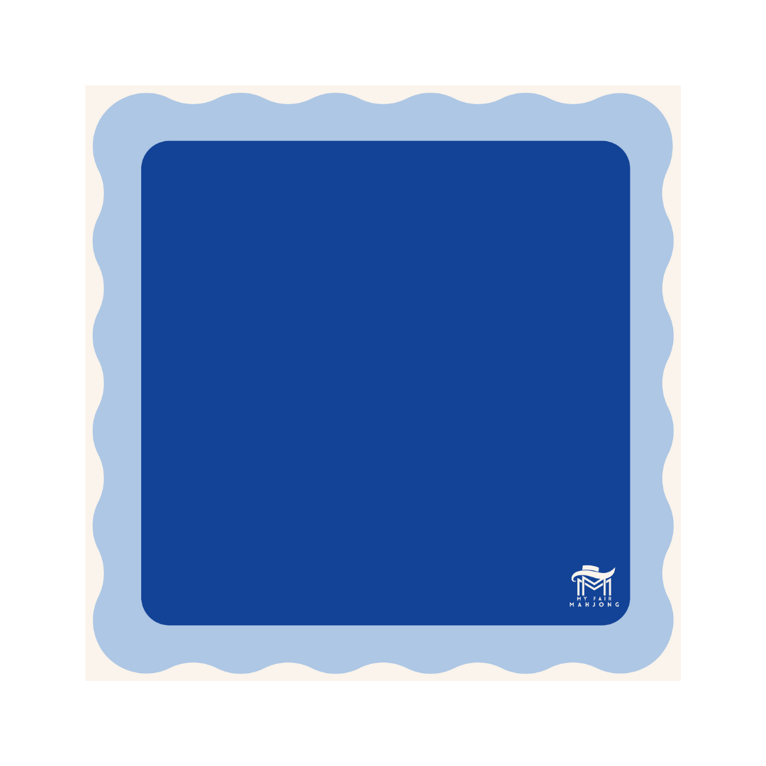 My Fair Mahjong - Wholesale Board Game - MAHJONG MAT  |  Color Wave  |  31" x 31"3