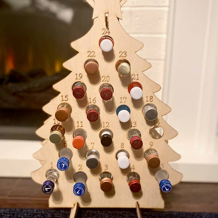 KPP Designs - Wholesale Advent Calendar - Custom ENGRAVED Adult Advent Calendar | Christmas Decor2