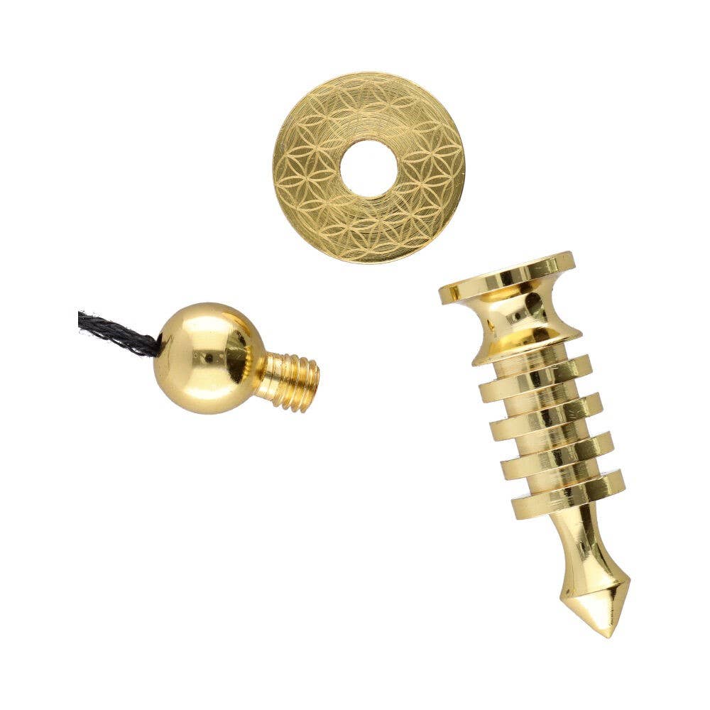 Vives de la Cortada S.L - Wholesale Pendulum Board - Isis Pendulum 4 Batteries with Bronze Flower of Life (BRO15)2