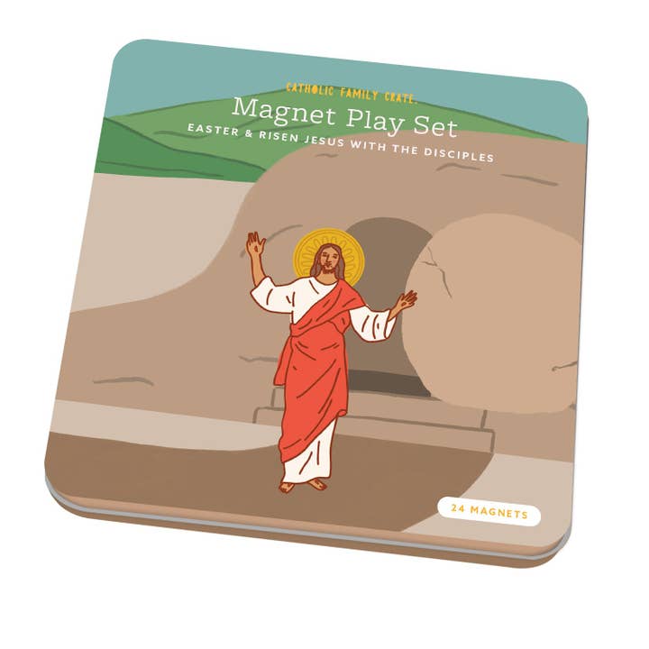 Catholic Family Crate® - Wholesale Toy set – Kids - Easter Magnet Playset1
