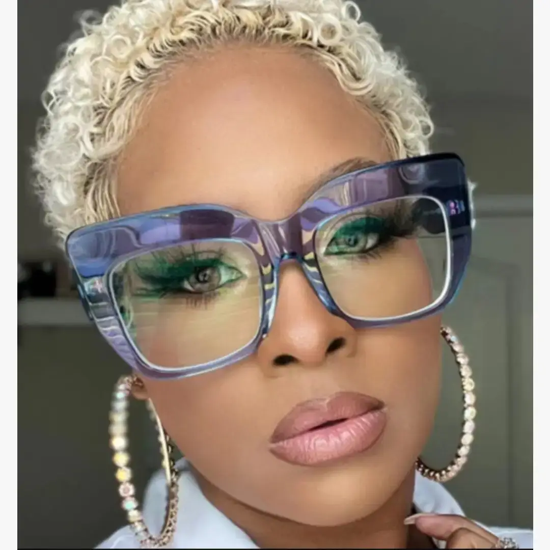 Yaya's Luxe Wholesale – Großhandel Brille – Damen – Luxora Damen Oversized Cateye Klargläser3