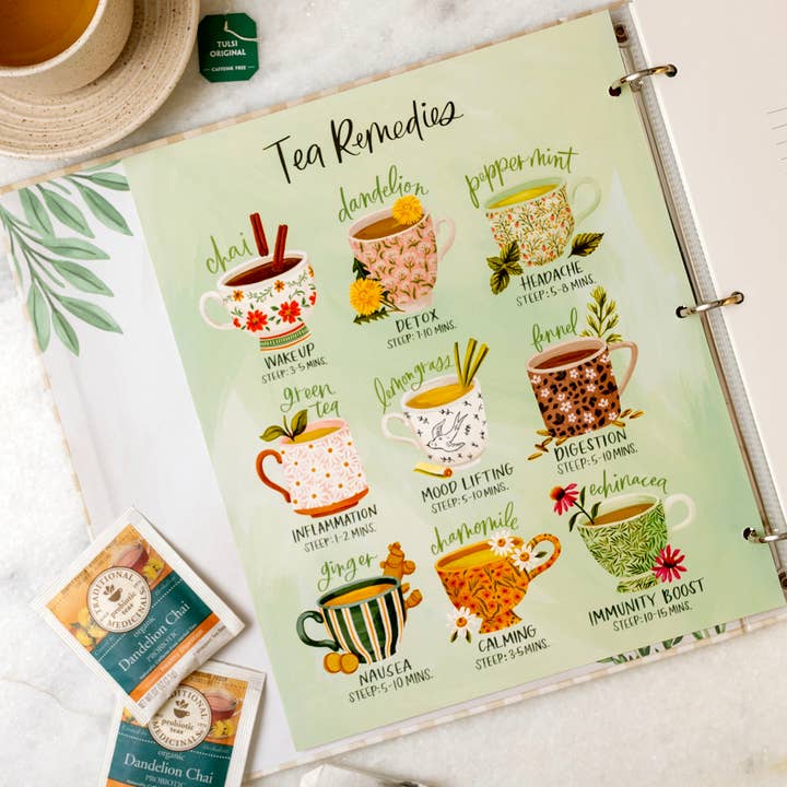 1canoe2 | One Canoe Two Paper Co. - Wholesale Binder - Beige Gingham Large Recipe Binder4