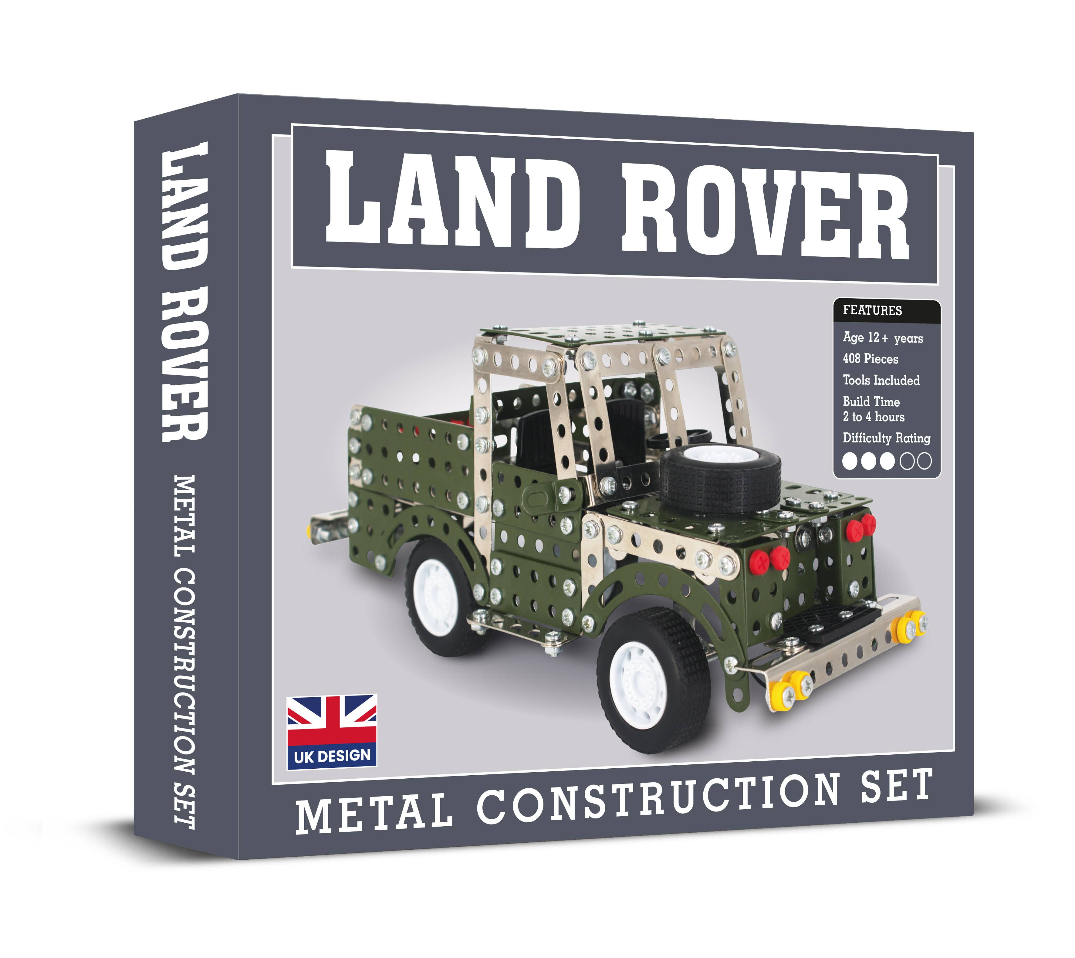 Coach House Partners – Conjunto de construção - Crianças por atacado – Kit de Construção em Metal Land Rover1
