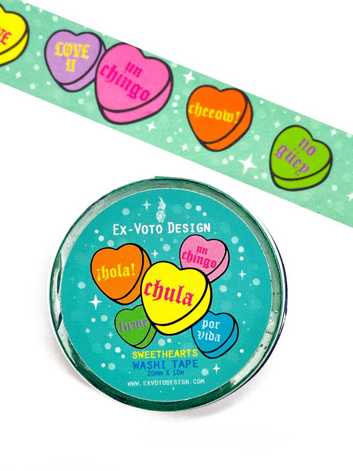 SWEETHEART Washi Tape för wholesale av Ex-Voto Design