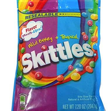 Shop The King - Wholesale Hard Candy - Skittles Mashups Wild Berry & Tropical 7.2oz