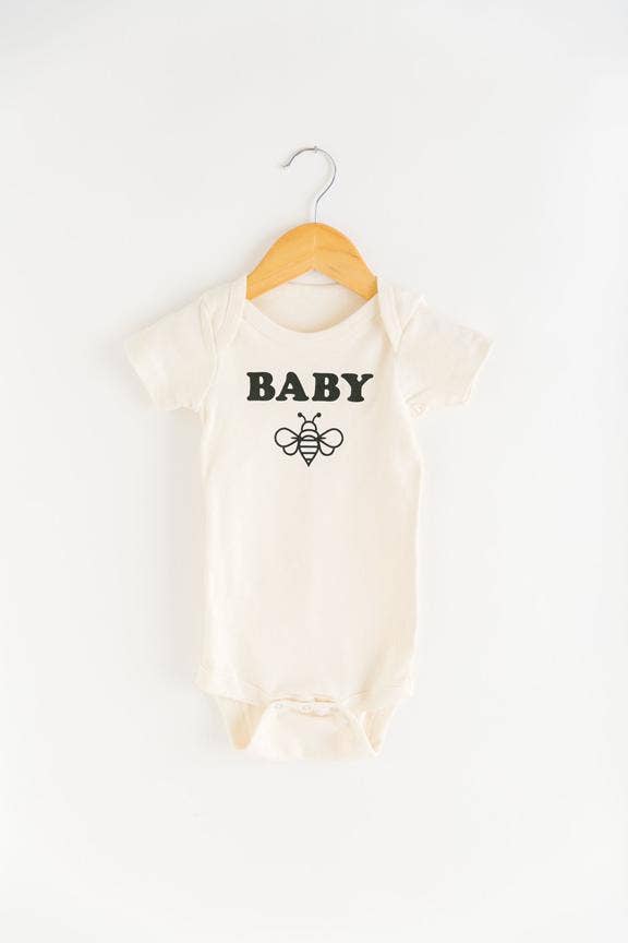 Nature Supply Co - Wholesale Bodysuit (Non-Footed) - Baby - Baby Bee Bodysuit Onesie | Baby Clothing | Gift 9