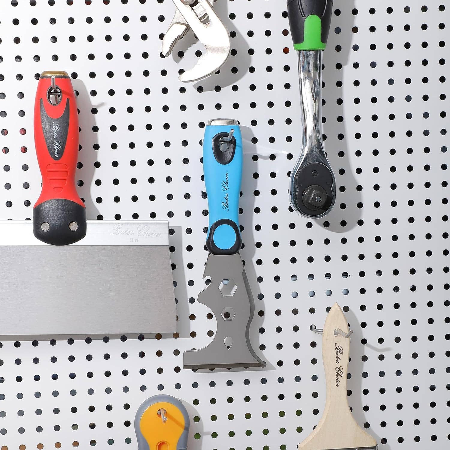 Bates Choice - Wholesale Tool Set - Bates- Paint Scraper, 13 in 1, Painters Tool, Rubber Handle7