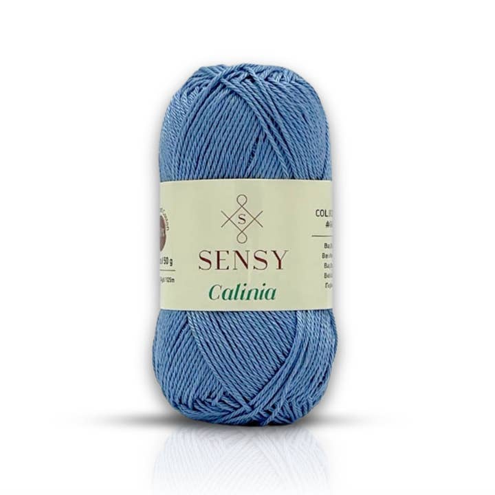Sensy - Wholesale Yarn - Sensy Calinia Yarn, %100 Mercerized Giza Cotton, 134 Yards, Gauge 2 Fine