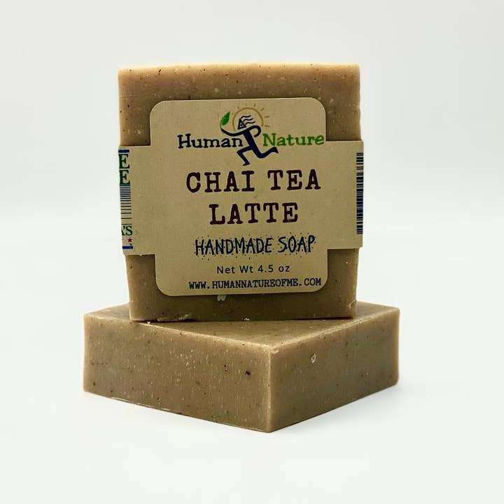 Human Nature of Maine - Wholesale Bar Soap - Chai Tea Latte Soap Bar2
