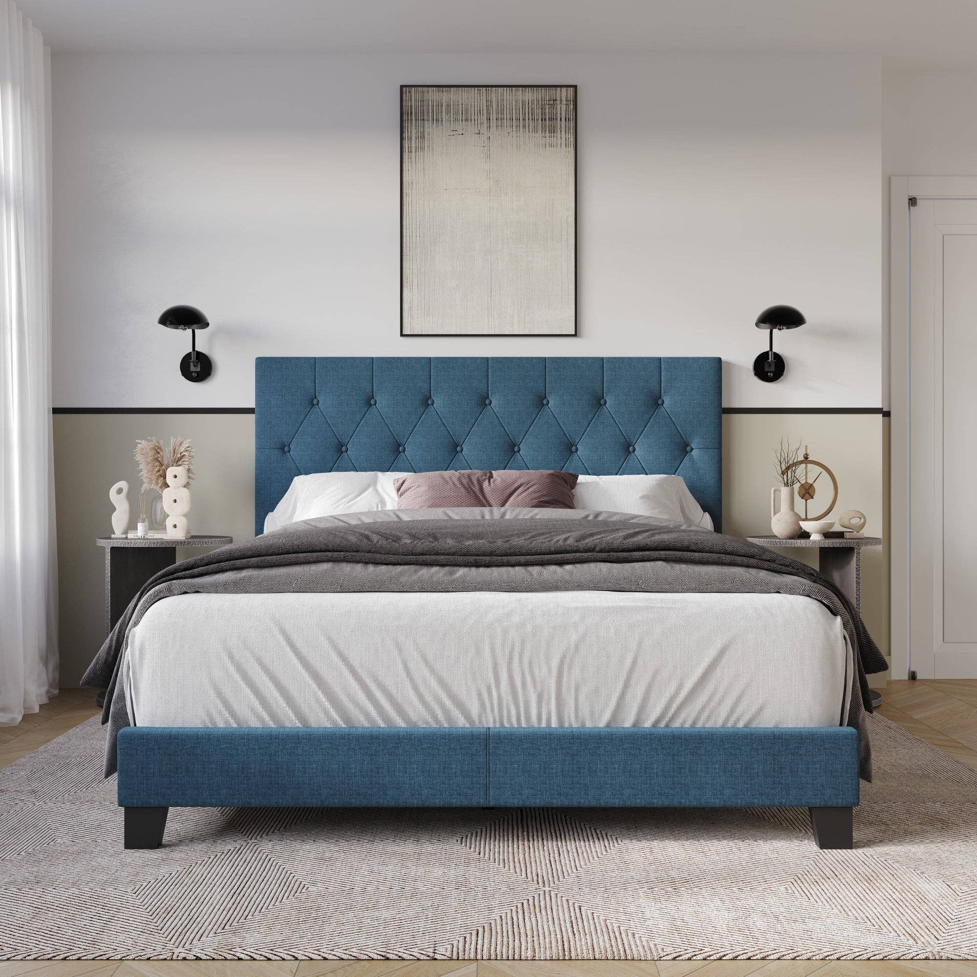 Home Design - Wholesale Bed - Dillon Tufted Upholstered Panel Bed16