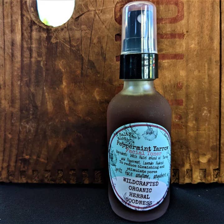 Peppermint Yarrow face Toner for wholesale by The Salty Rose