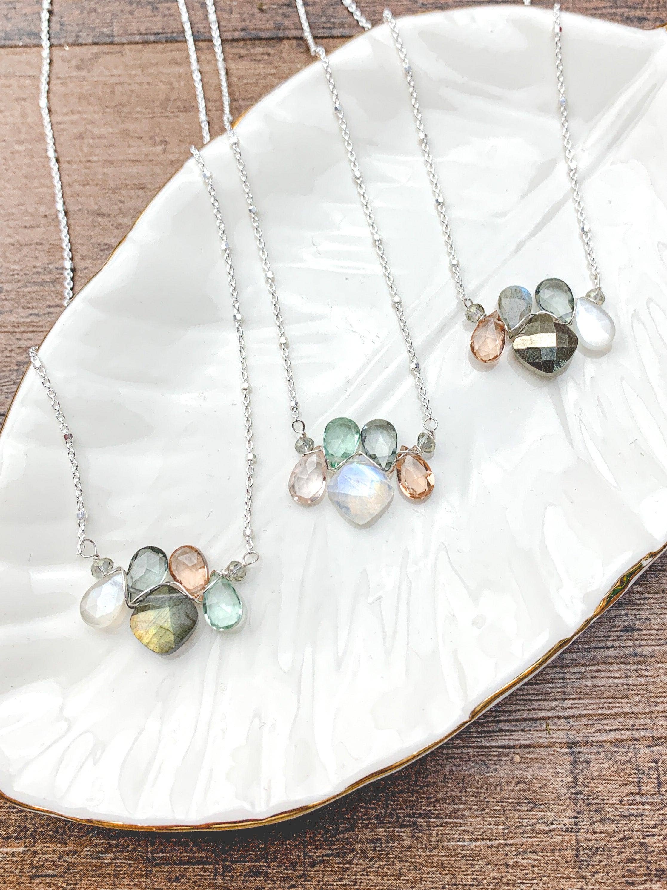 Anna Balkan - Wholesale Pendant/Charm Necklace - Paris Mini Katie Gem Necklace4