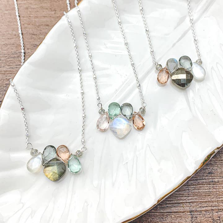 Anna Balkan - Wholesale Pendant/Charm Necklace - Paris Mini Katie Gem Necklace4