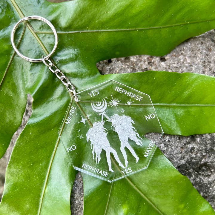 2,5" Gemini ZODIAC nyckelring pendel styrelse för wholesale av Moon Child